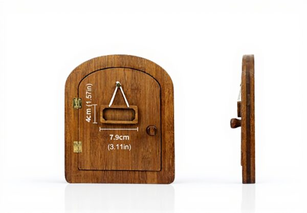 Porte animaux bois BABIBAOBEI pour chats chiens intérieur