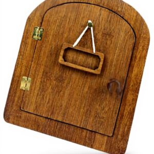 Porte animaux bois BABIBAOBEI pour chats chiens intérieur