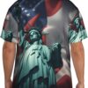 Chemise Statue Liberté DURAGS col cubain manches courtes été-4