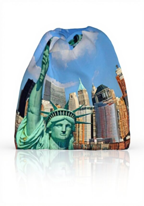 Bonnet Statue Liberté NYC DUWAA Doux Chaud Unisexe Automne