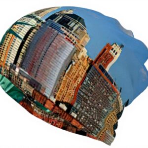 Bonnet Statue Liberté NYC DUWAA Doux Chaud Unisexe Automne