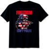 T-shirt militaire vétéran liberté design audacieux coton
