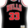 Maillot NBA Mitchell Ness Bulls Pippen 33 Coupe Large