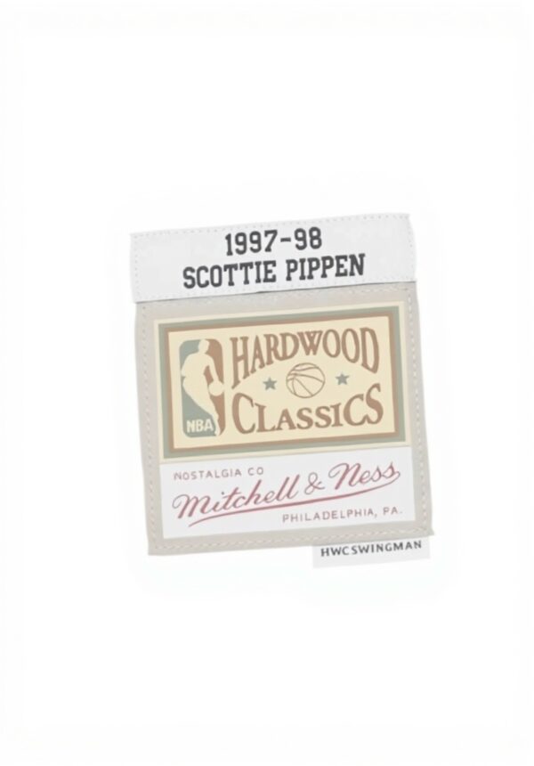 Maillot NBA Mitchell Ness Bulls Pippen 33 Coupe Large