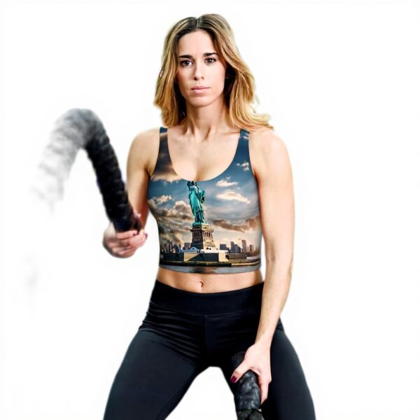 Gilet de sport femme Statue Liberté New York FBGHHTY
