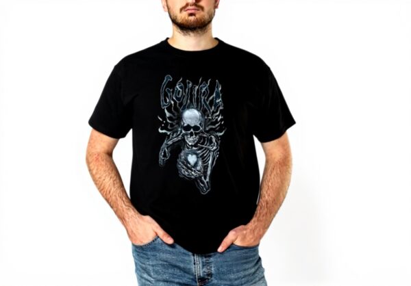 T-shirt Gojira Homme Licence Officielle STONE K Noir