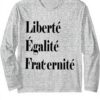 T-shirt Révolution française Liberté Égalité Fraternité