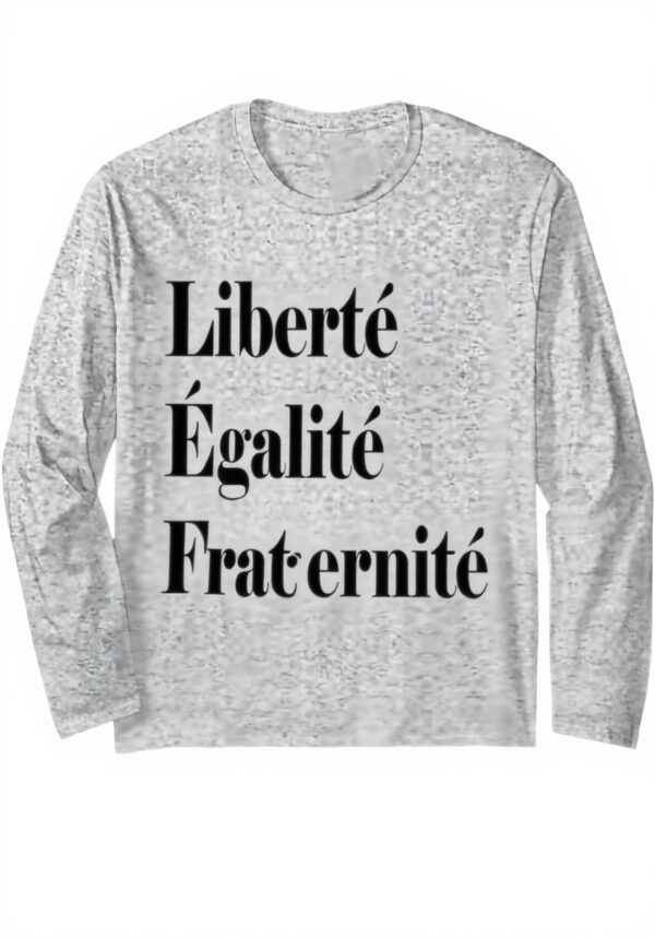 T-shirt Révolution française Liberté Égalité Fraternité