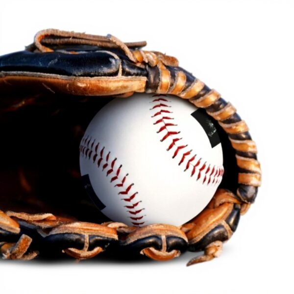 Balle baseball cuir robot bleu YKLBV enfants adolescents