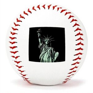 Balle baseball cuir robot bleu YKLBV enfants adolescents