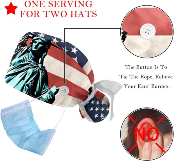 Casquette de travail YTYVAGT polyester réglable femme homme-2