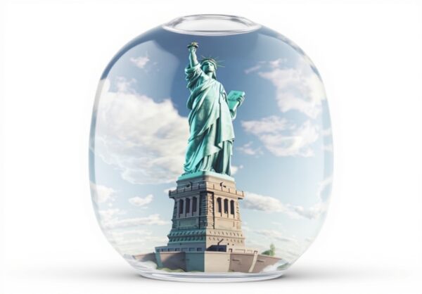 Housse appui-tête voiture Statue Liberté YYHHAOFA élastique