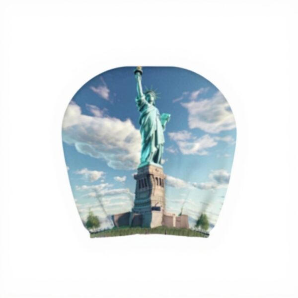 Housse appui-tête voiture Statue Liberté YYHHAOFA élastique