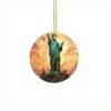 Pendentif Statue Liberté Céramique Décoration Noël YYHWHJDE