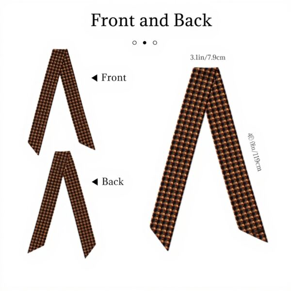 Écharpe femme ZTPOWQA Statue Liberté New York satin