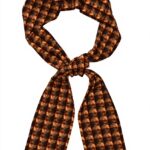 Écharpe femme ZTPOWQA Statue Liberté New York satin