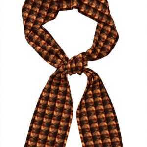 Écharpe femme ZTPOWQA Statue Liberté New York satin