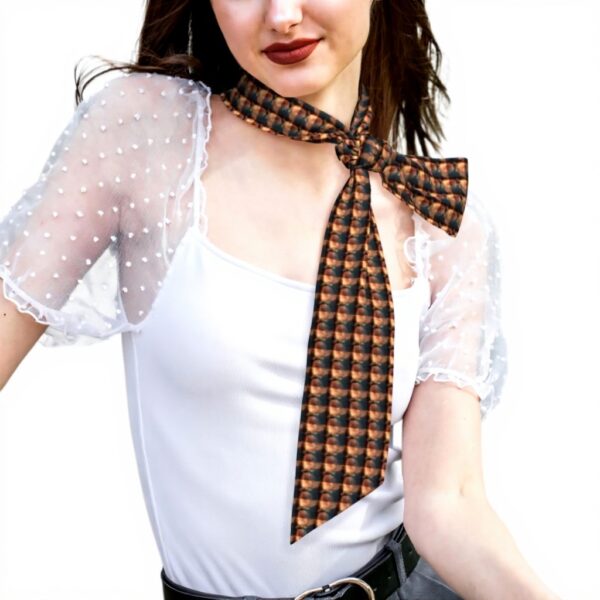 Écharpe femme ZTPOWQA Statue Liberté New York satin