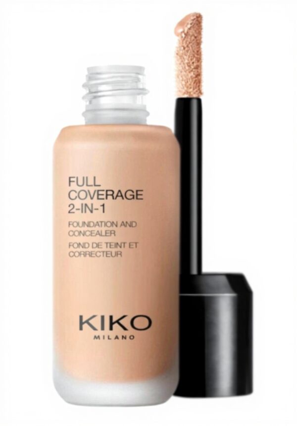 Fond de teint KIKO Milano couvrance élevée correcteur 2 en 1