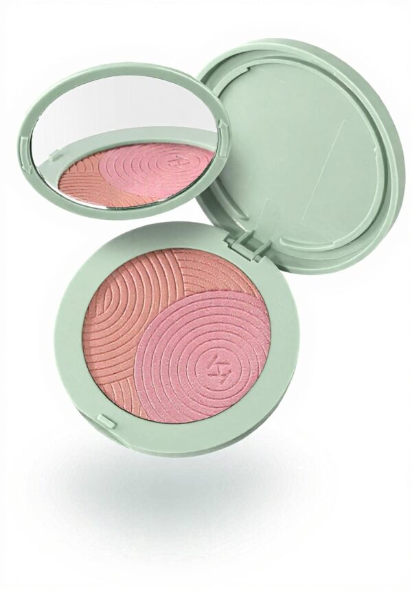 Blush poudre KIKO Milano duo soyeux vegan teint naturel