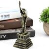 Statue de la Liberté MAGT 15cm Métal Vintage Décoration