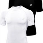 Tee shirt compression homme MEETYOO sport fitness running
