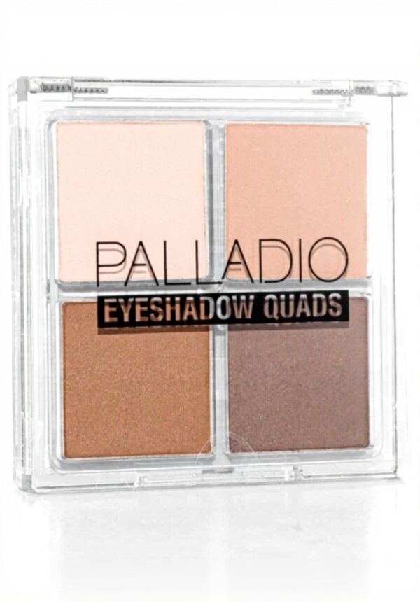Fards à paupières Palladio palette quatre finis mats