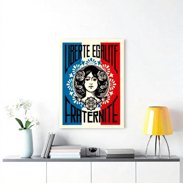 Poster sur toile Liberté Égalité Fraternité décoration