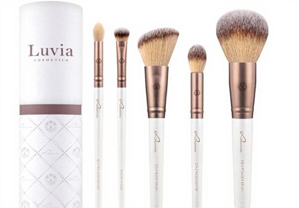 Set de pinceaux Luvia Daily Essential, 5 pinceaux véganes