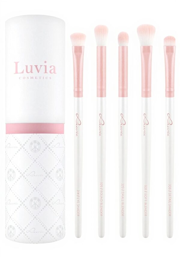 Set pinceaux maquillage Luvia yeux végan débutants pro