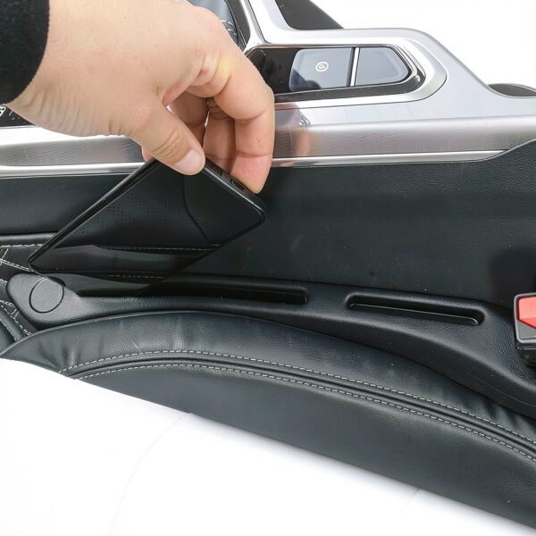 Remplisseur d'espace CXNO pour siège auto noir anti-fuites-5