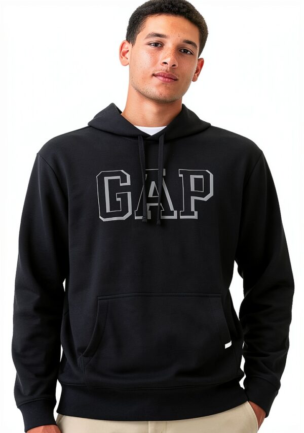 Sweat à capuche GAP homme coton polyester coupe normale-0