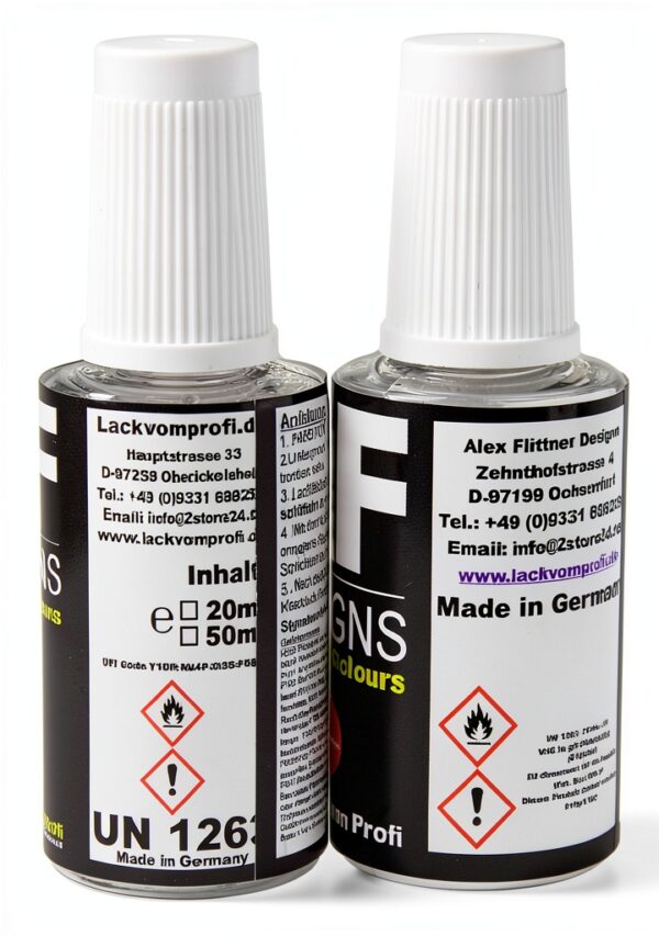 Kit stylos retouche Alex Flittner Designs peinture précise-2