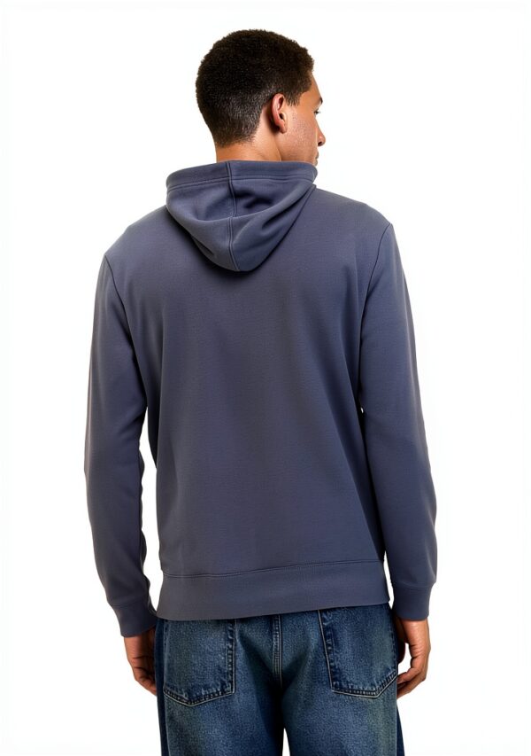 Sweat à capuche GAP Homme coton polyester bleu marin profond-1