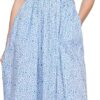 GAP Vêtement Femme Motif Floral Bleu Clair Taille M-0