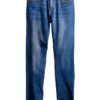 Jean Homme Gap Denim Rigide Coupe Ajustée Lavage Moyen-2