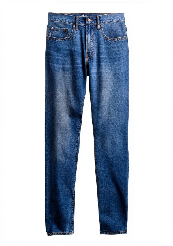 Jean Homme Gap Denim Rigide Coupe Ajustée Lavage Moyen-2