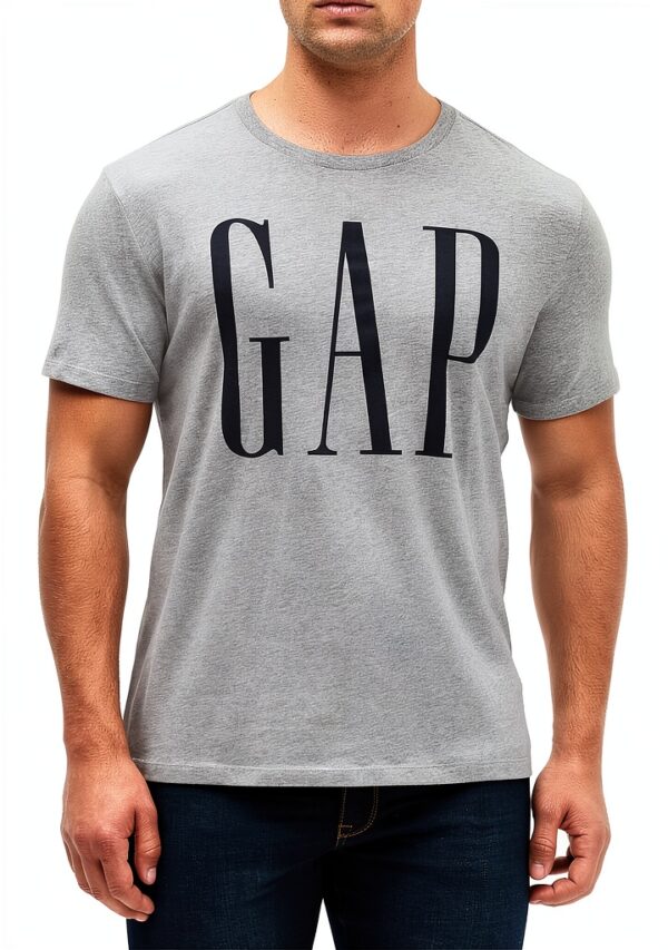 T-shirt Gap homme jersey logo sérigraphié col rond-0