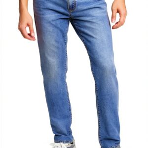 Jean Homme Gap Denim Rigide Coupe Ajustée Lavage Moyen-0