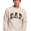 Sweat-shirt GAP logo classique homme manches courtes Chino-0