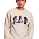 Sweat-shirt GAP logo classique homme manches courtes Chino-0