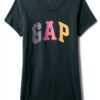 T-shirt Gap femme manches courtes couleurs variées-4