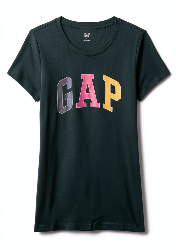 T-shirt Gap femme manches courtes couleurs variées-4