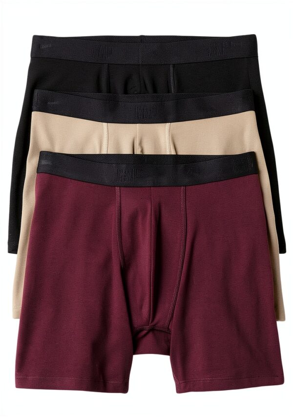 Boxers GAP Homme Lot 3 Matières Responsables Coupe Confort-0
