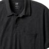 GAP T-shirt Homme Noir Coupe Confortable Style Américain-3