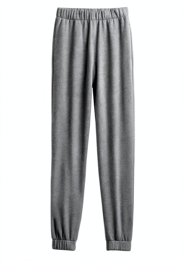 Polaire Gap Femme Taille Haute Gris Clair Chiné Confortable-2
