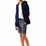 Short garçon GAP polaire douce cordon serrage taille-0