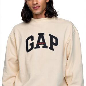 Sweat GAP Homme Polaire Doux Logo Signature Capuche-0