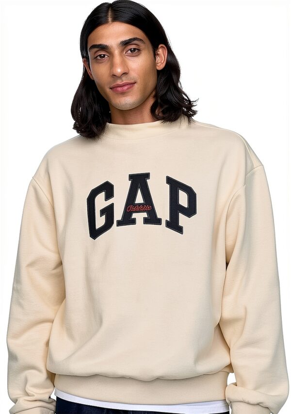 Sweat GAP Homme Polaire Doux Logo Signature Capuche-0