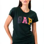 T-shirt Gap femme manches courtes couleurs variées-0